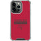 NFL Tampa Bay Buccaneers Red Performance Series iPhone 16 Pro Clear Case